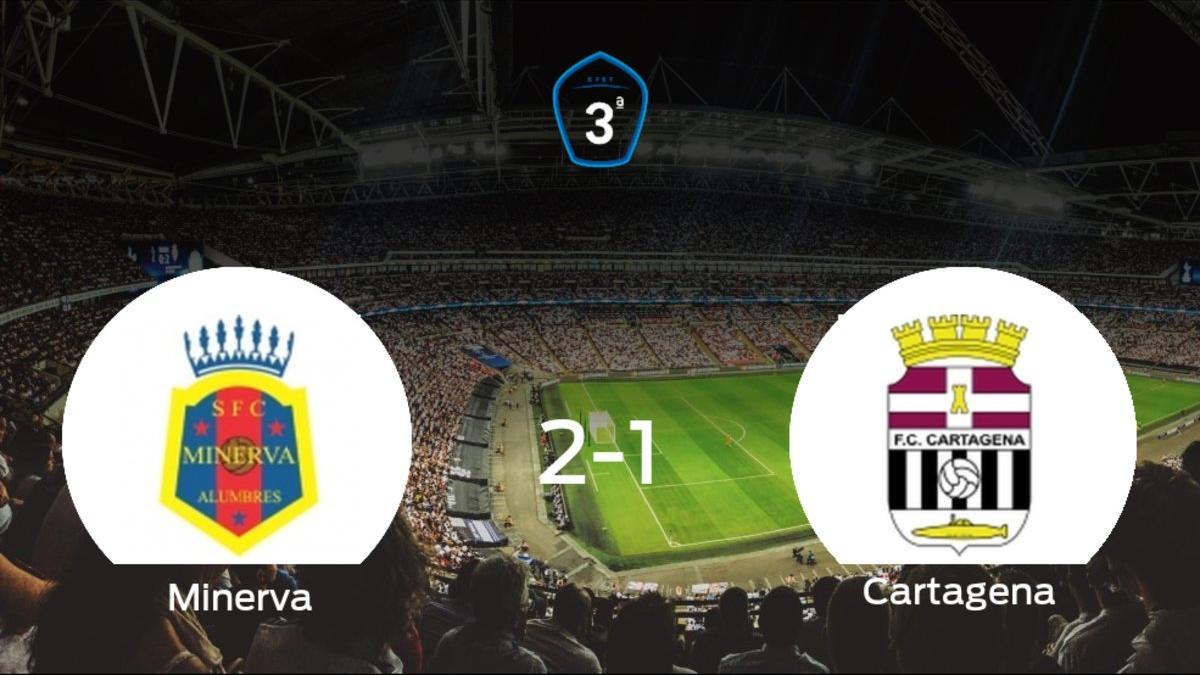 El Minerva vence 2-1 en su estadio frente al Cartagena B
