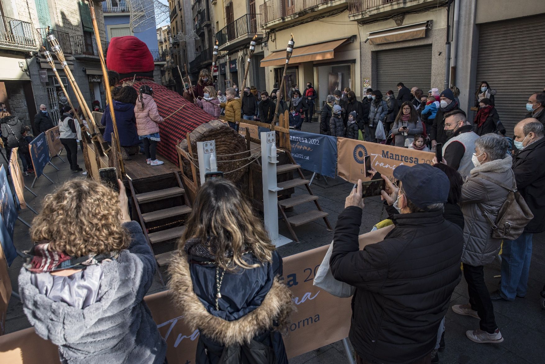 La Fira de Santa Llúcia i el Tió de Manresa del 2021