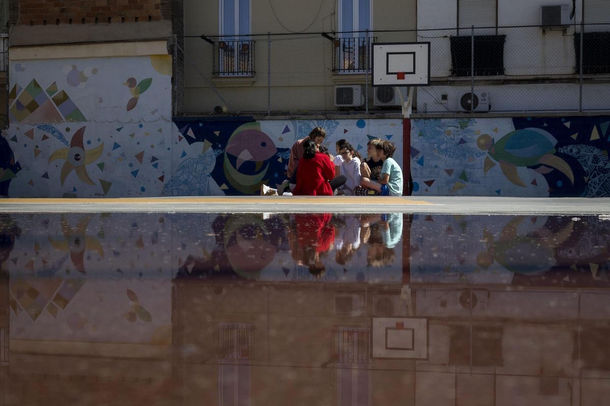 Imatge d’arxiu d’una escola de Barcelona.