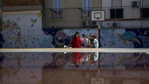 Imagen de archivo de una escuela de Barcelona.