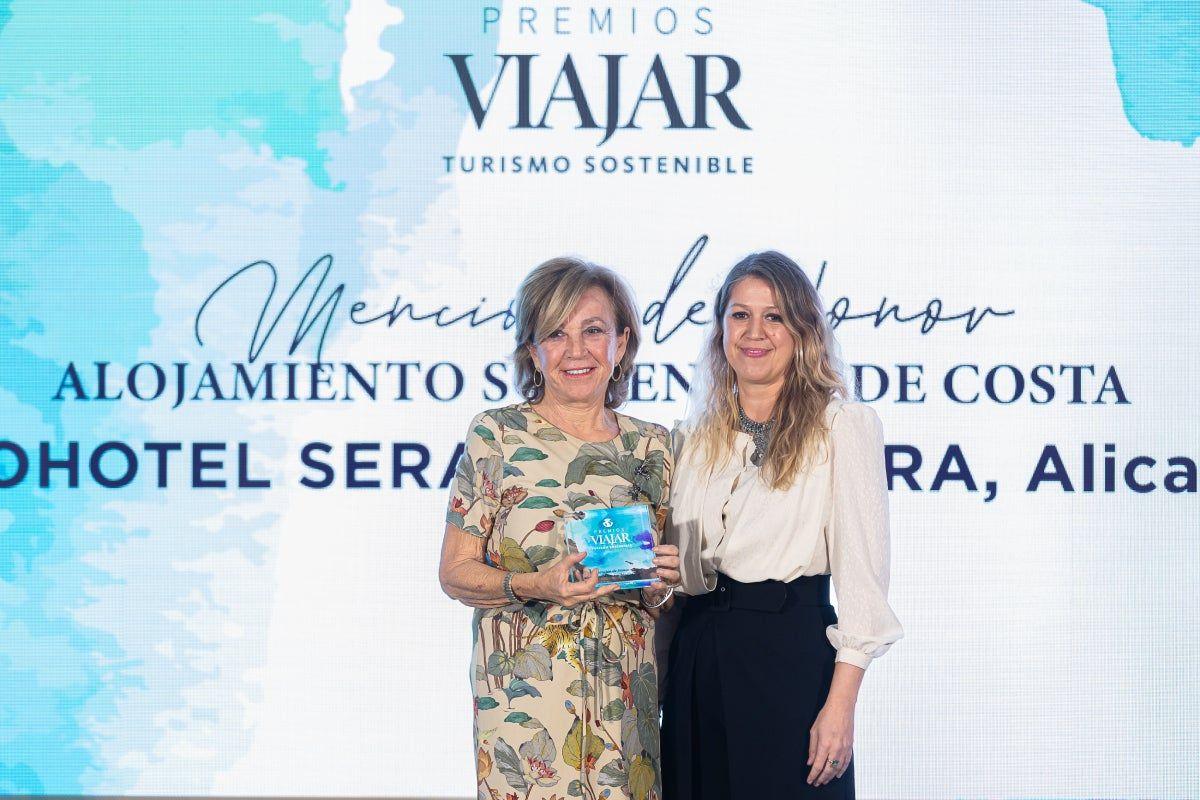 El Ecohotel Serawa Moraira de Alicante recibió la Mención de Honor al Alojamiento Sostenible de Costa