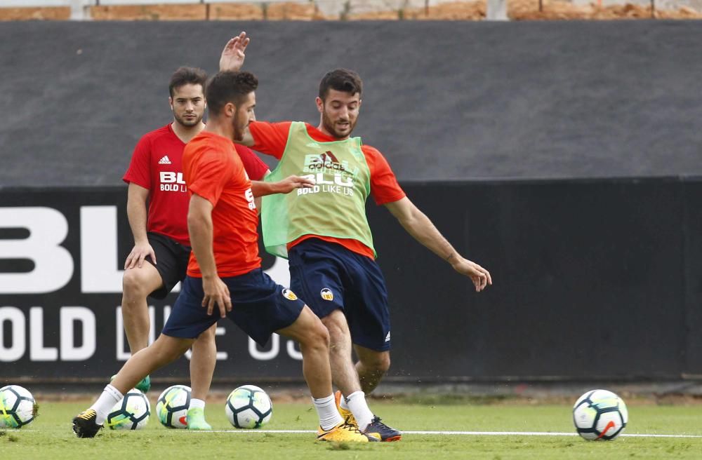 Primer día de Marcelino en Paterna