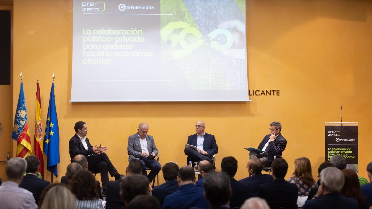 Mesa redonda entre los alcaldes de Alcoy, Mutxamel y San Vicente del Raspeig.