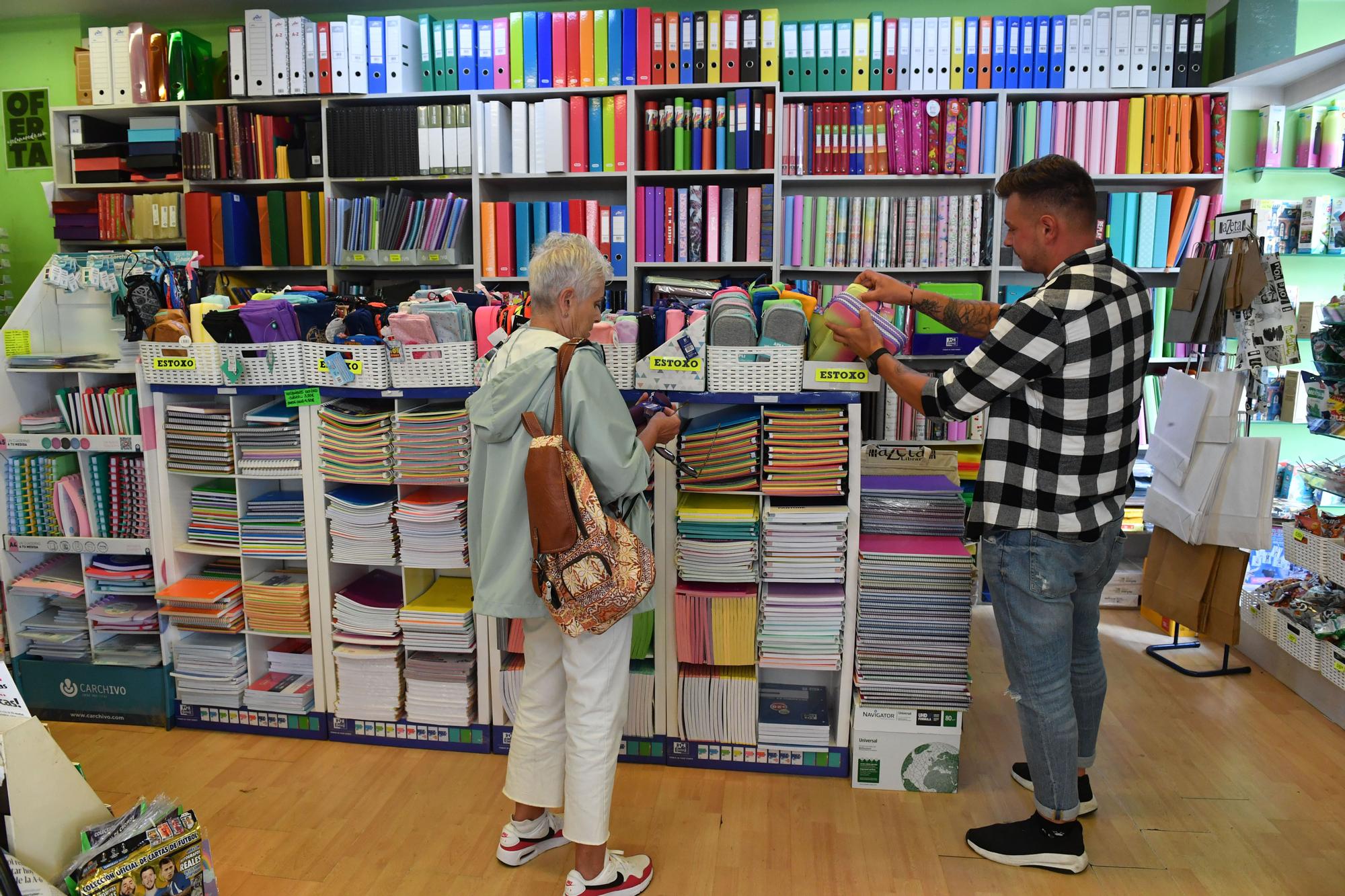 Precios en A Coruña: La inflación llega al papel y a la vuelta al cole