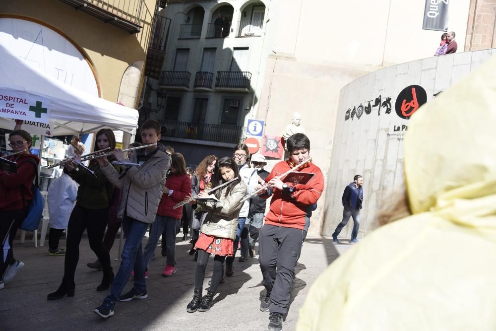 Guerra de farina al Carnaval de Berga