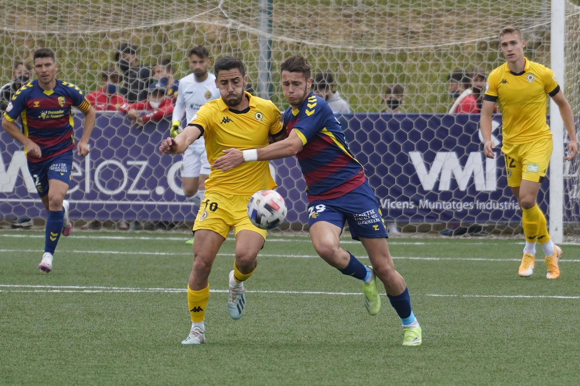 El Llagostera és de Primera RFEF (3-3)