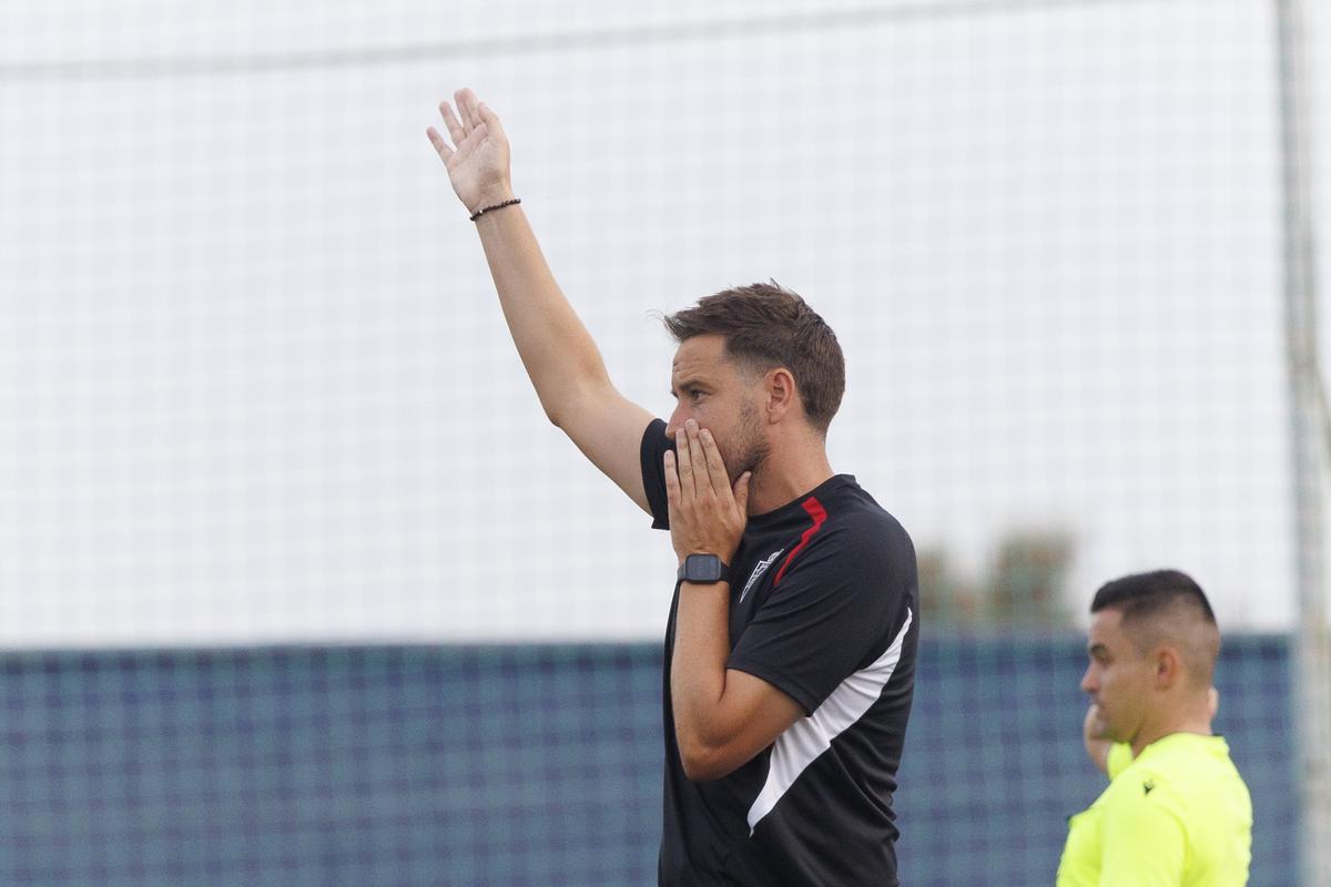 Las mejores imágenes de la primera victoria de pretemporada del Real Murcia frente al Eldense
