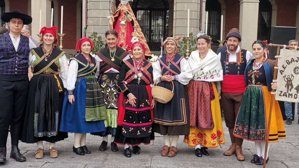 Asociación Etnográfica “Bajo Duero” de Zamora en una imagen de archivo