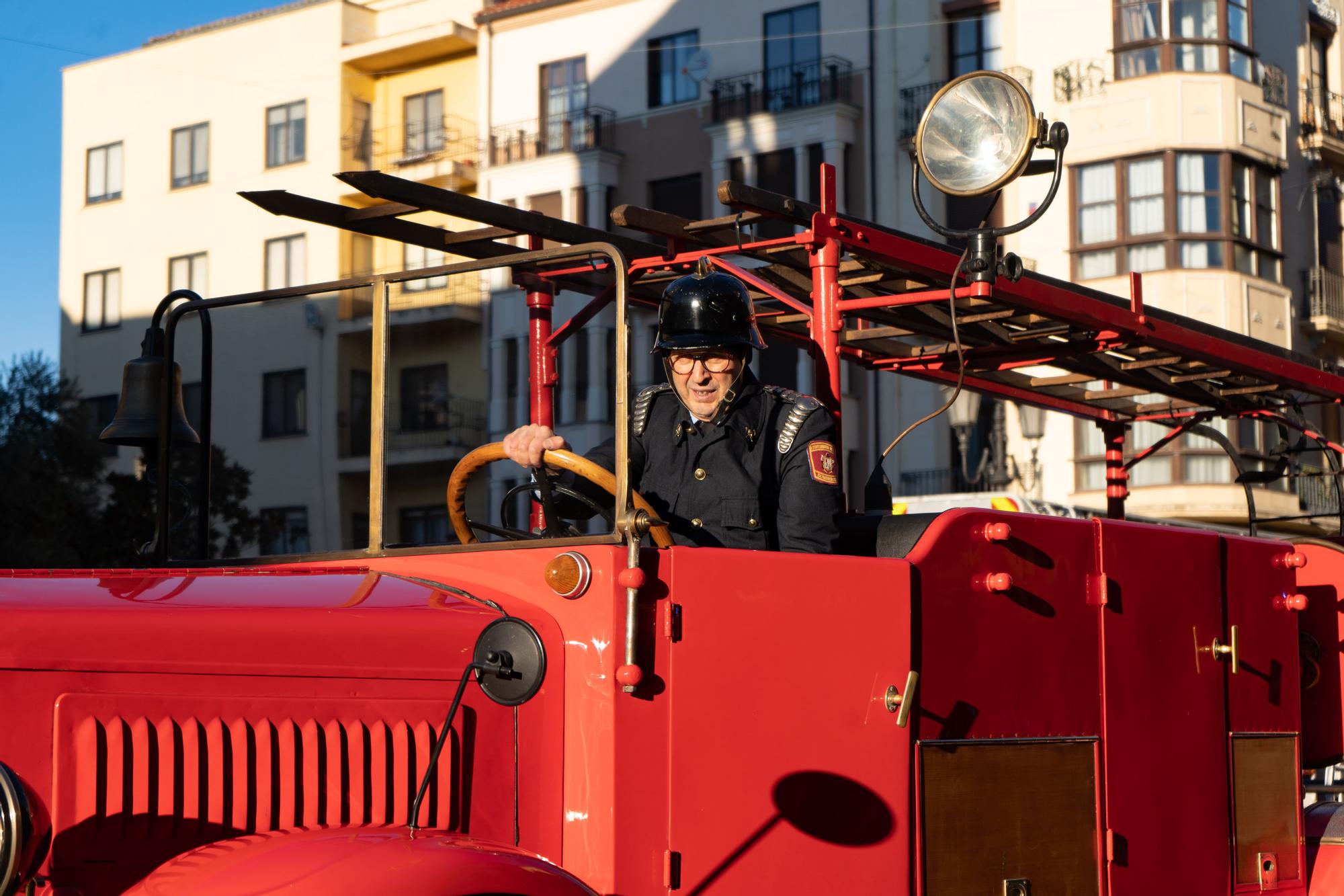 GALERÍA | Este es el camión más antiguo del parque de Bomberos de Zamora