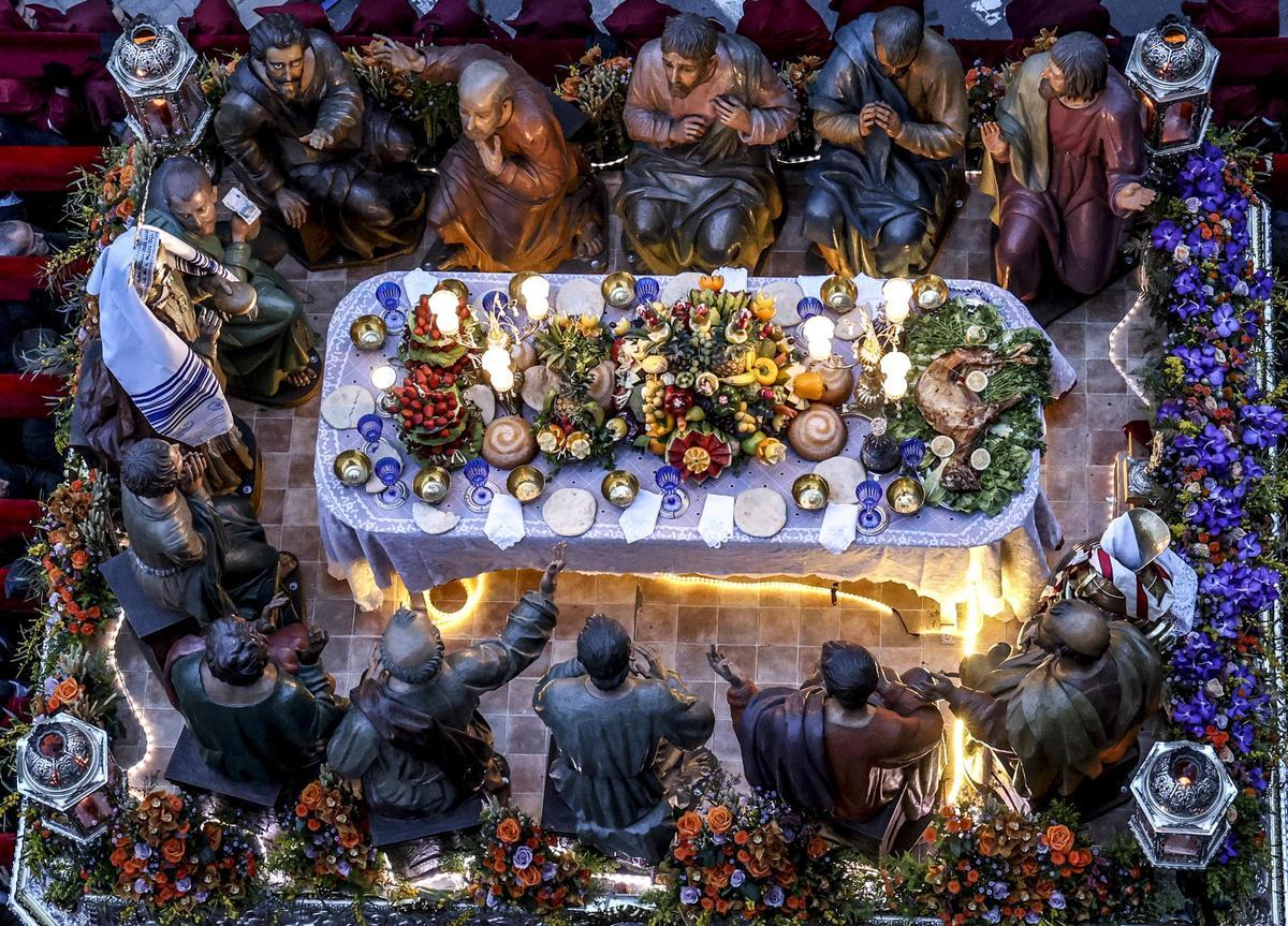 Procesión de la Santa Cena en Alicante el Jueves Santo
