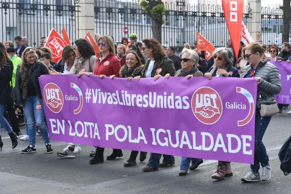 Manifestaciones del 1 de mayo en A Coruña
