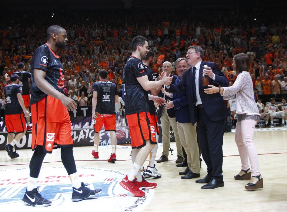 Así ha sido la celebración del Valencia Basket