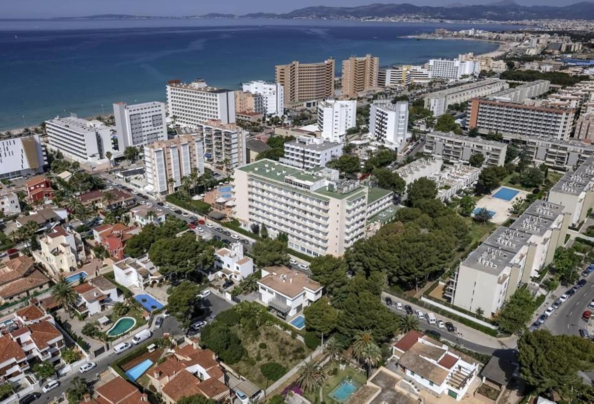 En la imagen, la zona hotelera de la Playa de Palma, aunque la campaña de inspección se realizó en toda la isla.