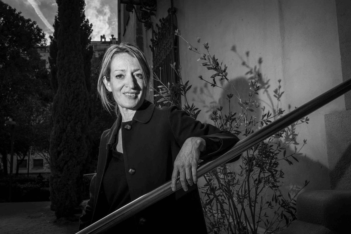 La escritora Milena Busquets, fotografiada en Barcelona para la entrevista con el suplemento 'ABRIL'