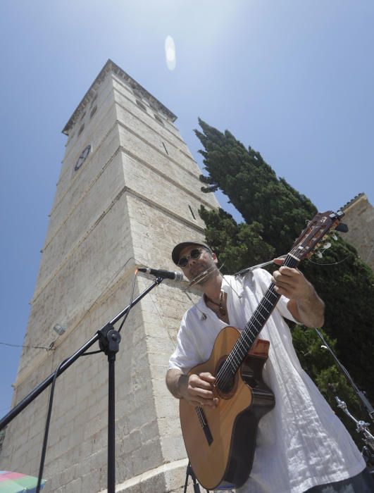 Una Festa de la Música con mucho calor y poco público