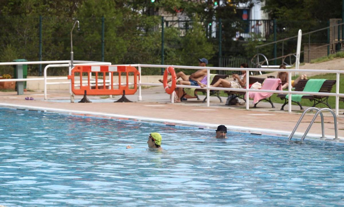 La piscina del CDM Salduba, en Zaragoza.