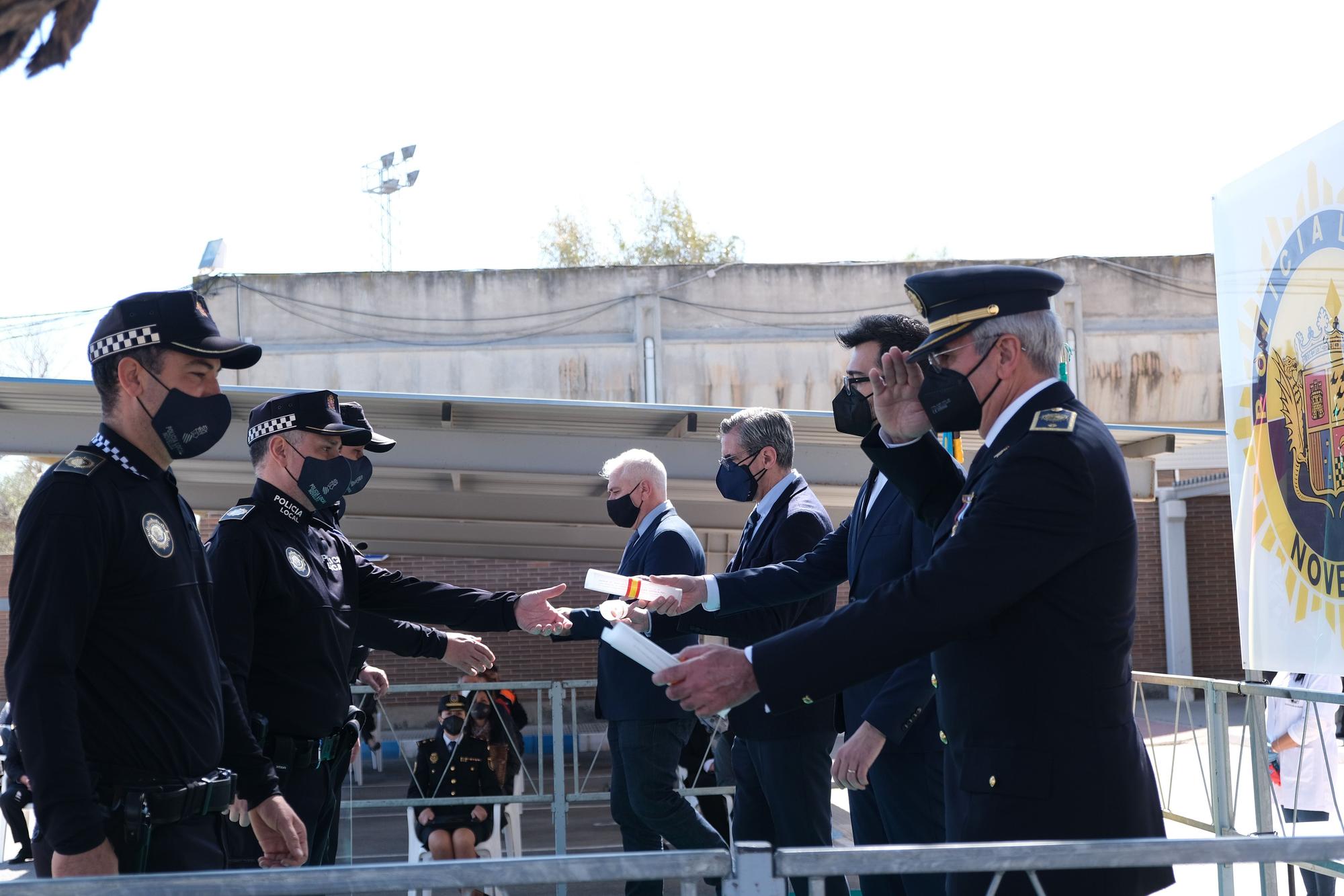 Novelda celebra el Día de la Policía Local en el 160 aniversario de su creación