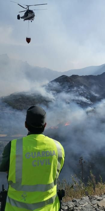 Incendio en Valleseco