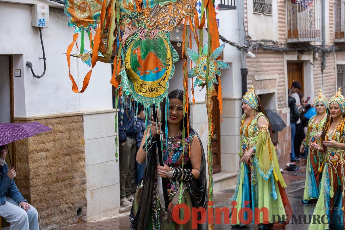 Desfile de Moros y cristianos y parlamento en las Fiestas de Caravaca