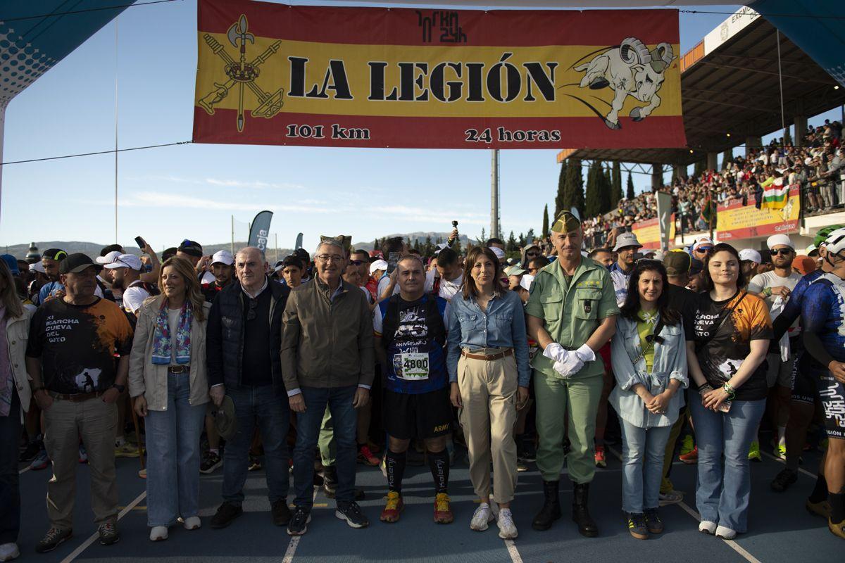La carrera de ultrafondo de los 101 kilómetros de La Legión en Ronda en 2025.