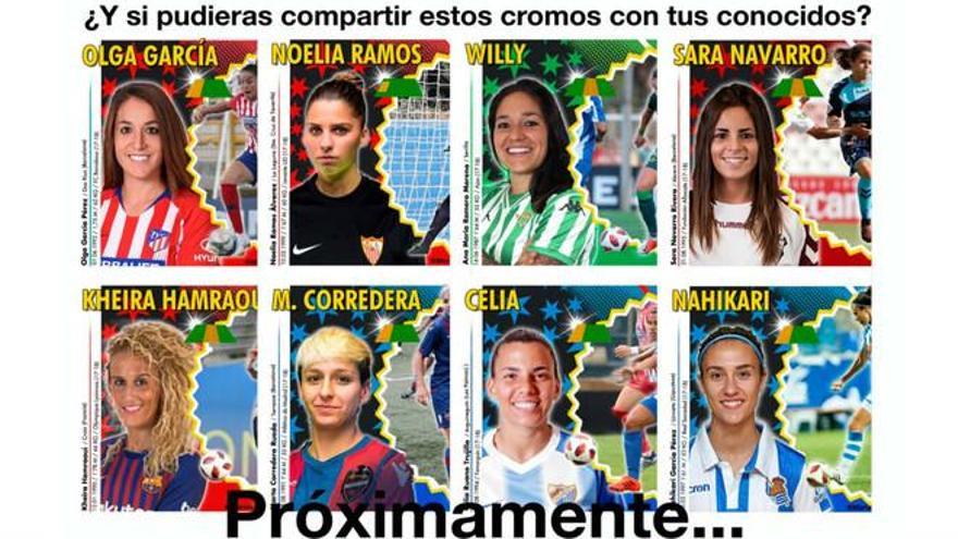 Críticas a Panini por &quot;faltar el respeto&quot; al fútbol femenino al cuestionar la implicación de los aficionados