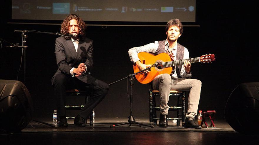 José Enrique Morente, durante su recital