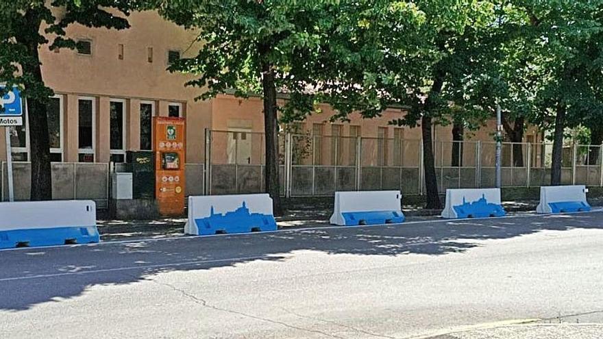 Una imatge d&#039;ahir de les obres de l&#039;escola Migdia