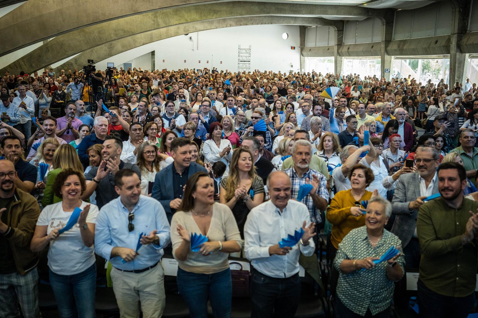 Candidaturas de Coalición Canaria en Tenerife.