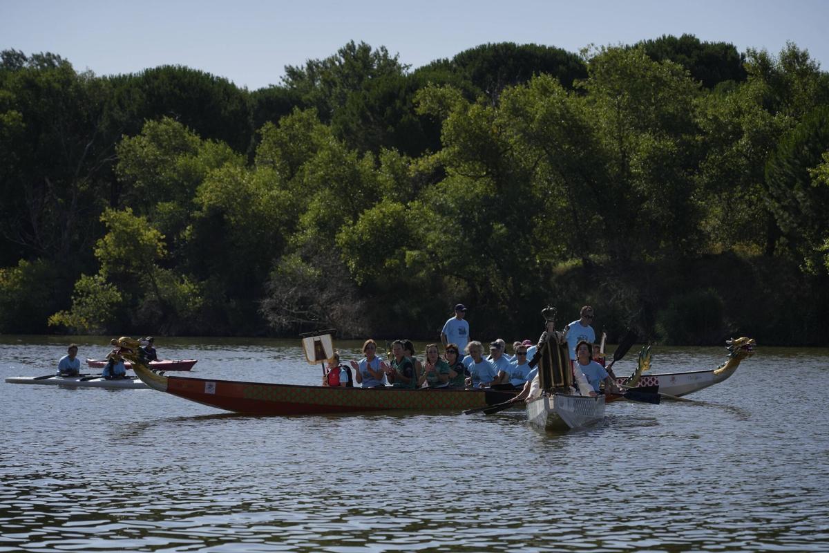 Procesión fluvial de la Virgen del Carmen, en colaboración con pirgagüistas zamoranos Procesión fluvial de la Virgen del Carmen, en colaboración con pirgagüistas zamoranos