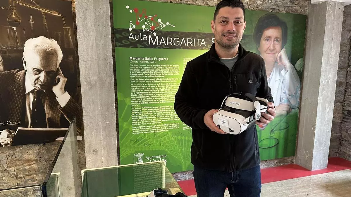 Realidad virtual para meterse en la piel de Margarita Salas y Severo Ochoa: la propuesta del museo luarqués para esta Semana Santa