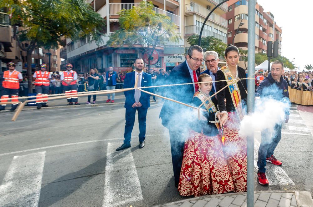 Benidorm vuelve a temblar con la segunda mascletà festera