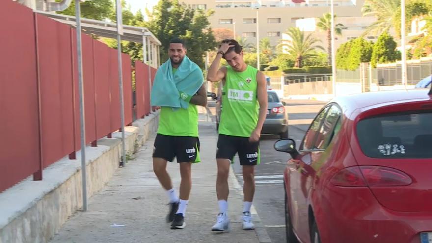 Pere Milla se reincorpora a los entrenamientos del Elche