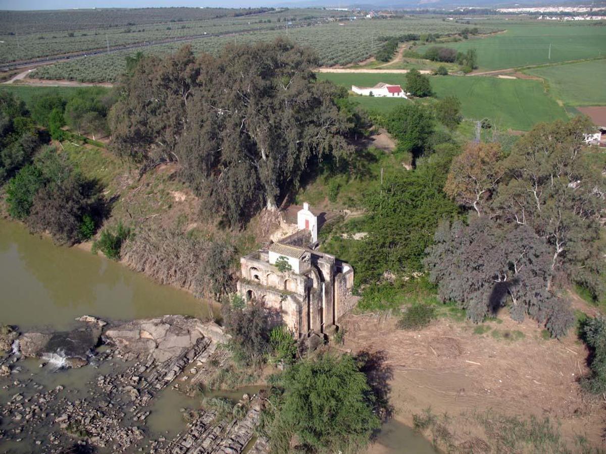 Vista aérea del Molino Ducal de San Fernando.