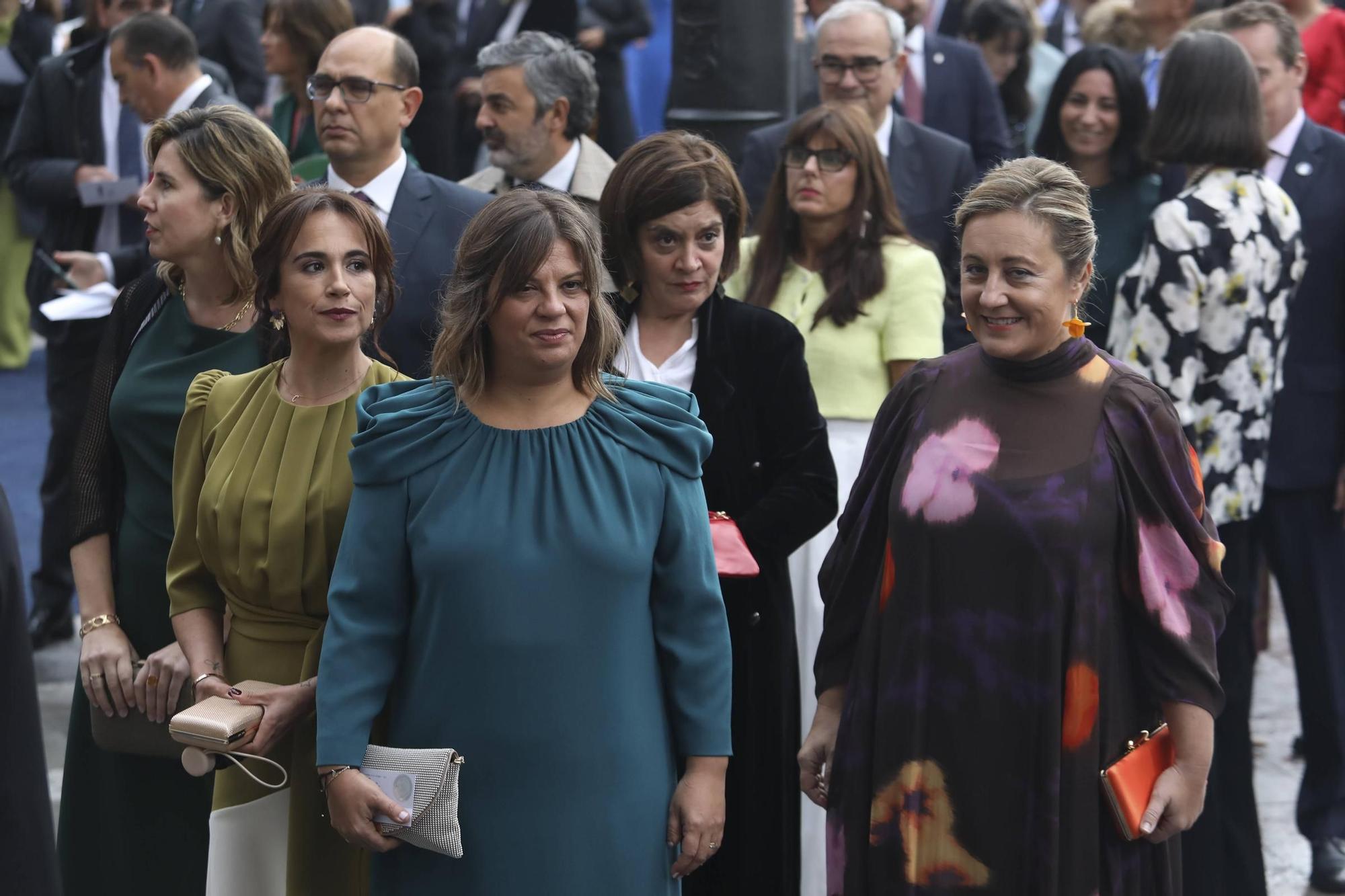 EN IMÁGENES: Así fue la alfombra azul de los Premios Princesa de Asturias 2023