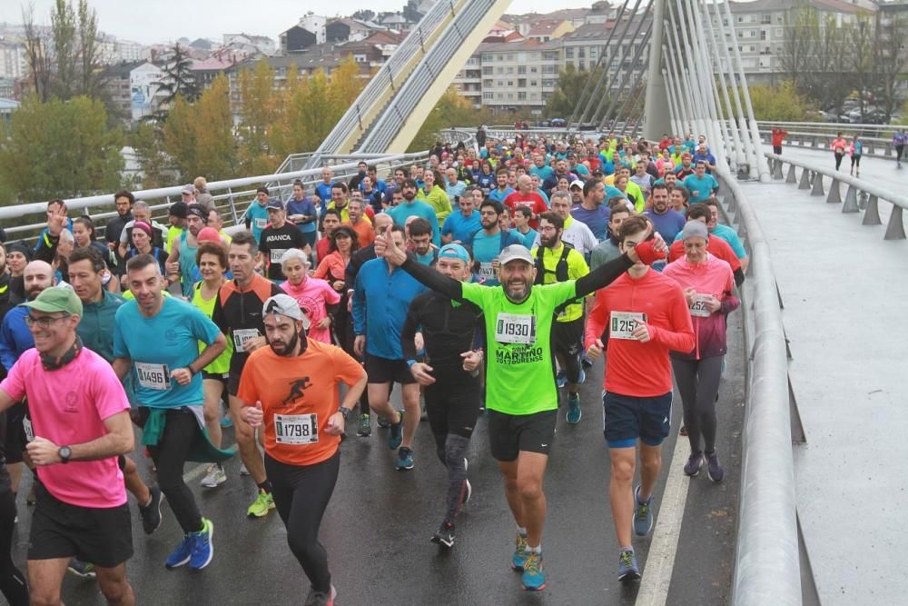 11.000 pisadas en la San Martiño de Ourense. // I. Osorio