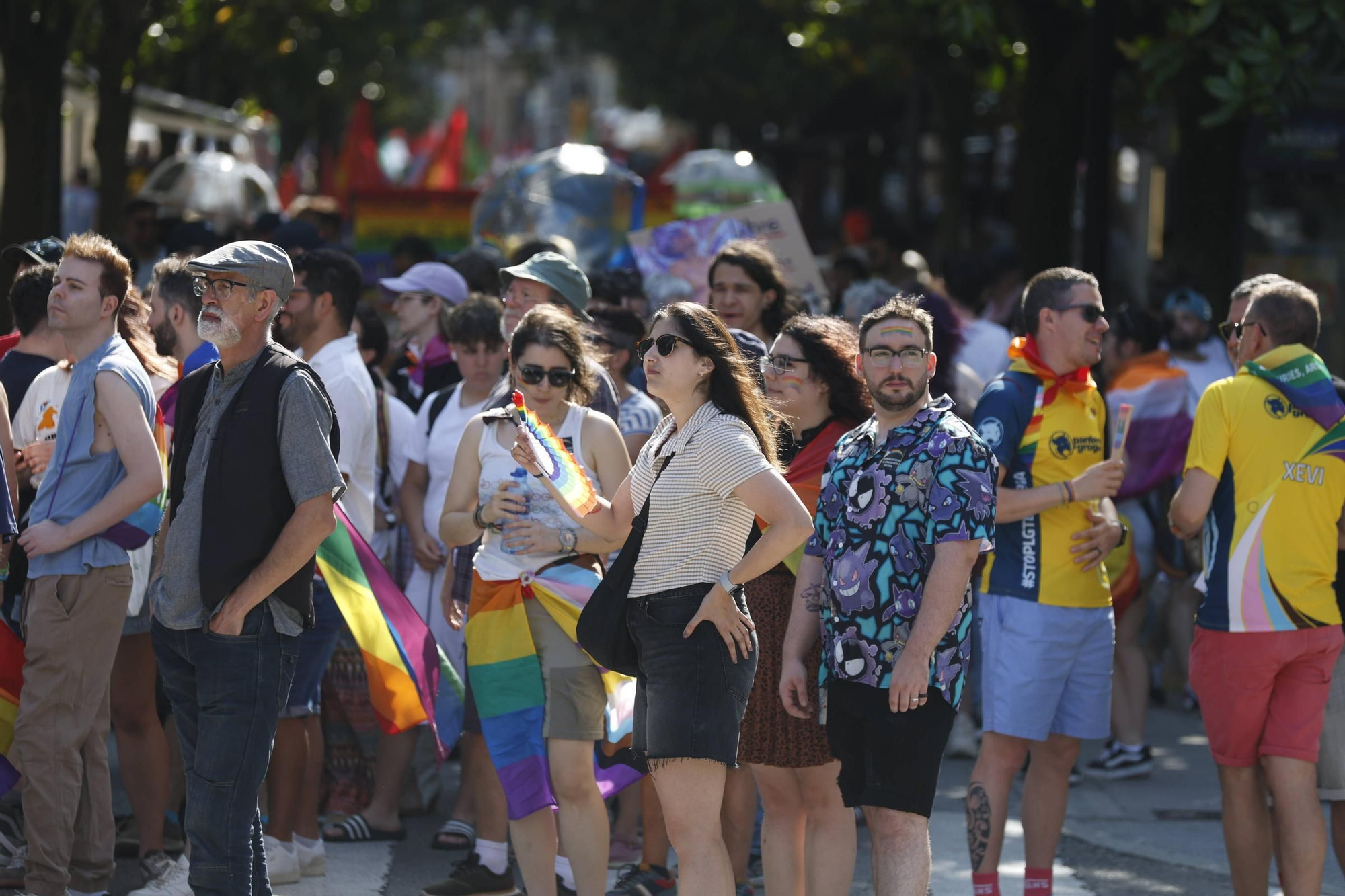 Así fue el desfile del Orgullo en Gijón (en imágenes)