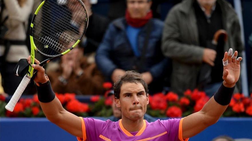 Nadal firma su victoria número 50 en Barcelona para meterse en cuartos