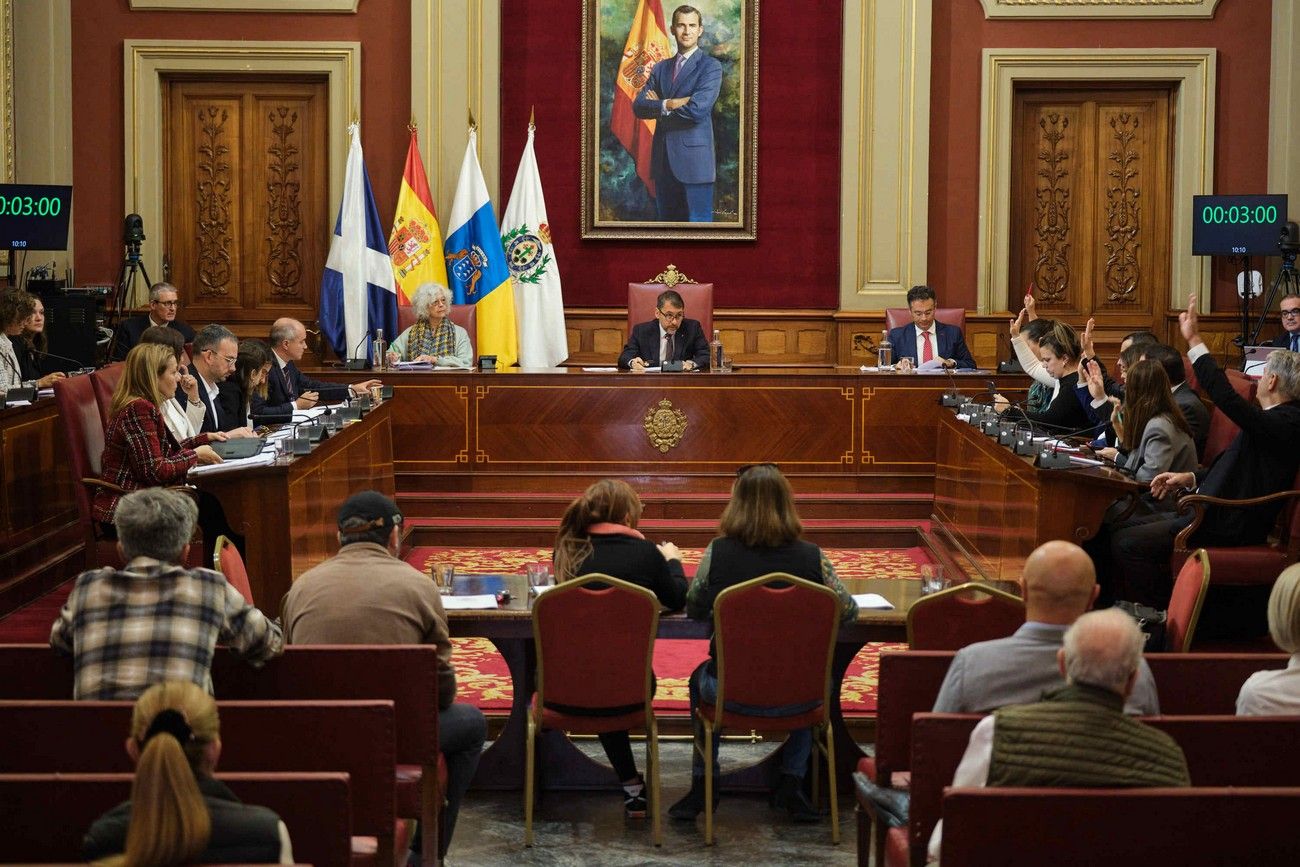 Pleno del Ayuntamiento de Santa Cruz de Tenerife (26 de enero de 2024)