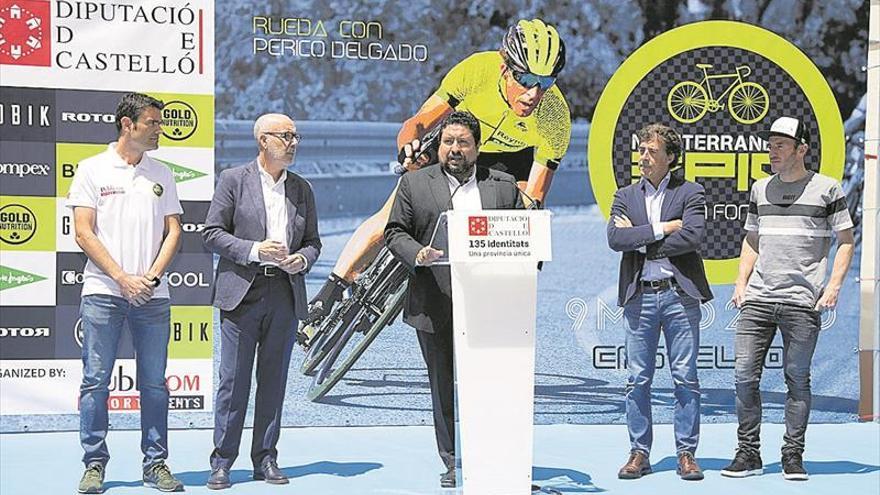 Diputación traerá a Castellón una marcha cicloturista apadrinada por Perico Delgado