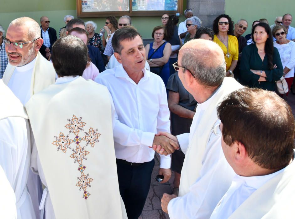 24/10/2019 VECINDARIO. SANTA LUCIA DE TIRAJANA. Concejales en las fiestas de San Rafael en Vecindario.   Fotógrafa: YAIZA SOCORRO.  | 24/10/2019 | Fotógrafo: Yaiza Socorro