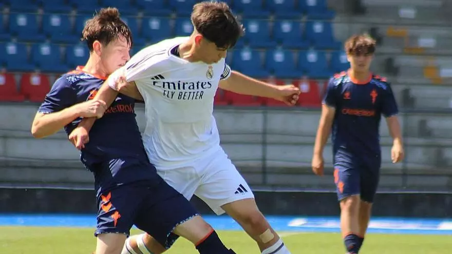 Pelea a puñetazos entre los jugadores cadetes del Celta y del Madrid