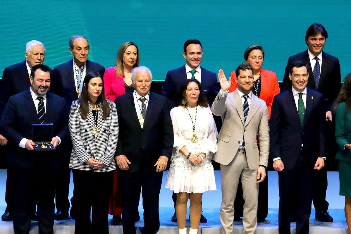 La entrega de las medallas de Andalucía en imágenes