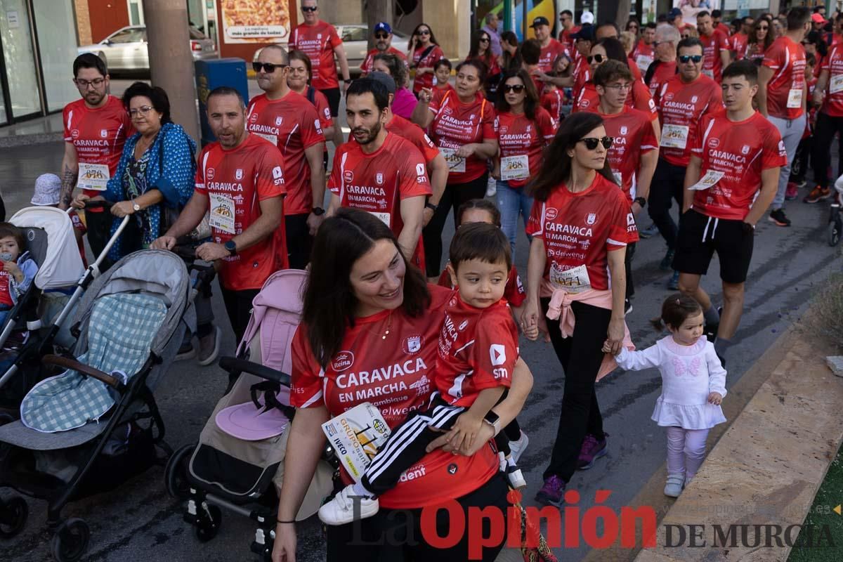 Marcha de la ONG Delwende en Caravaca