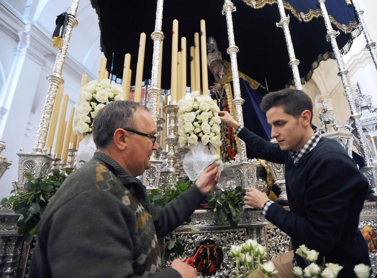 Los últimos preparativos de las hermandades