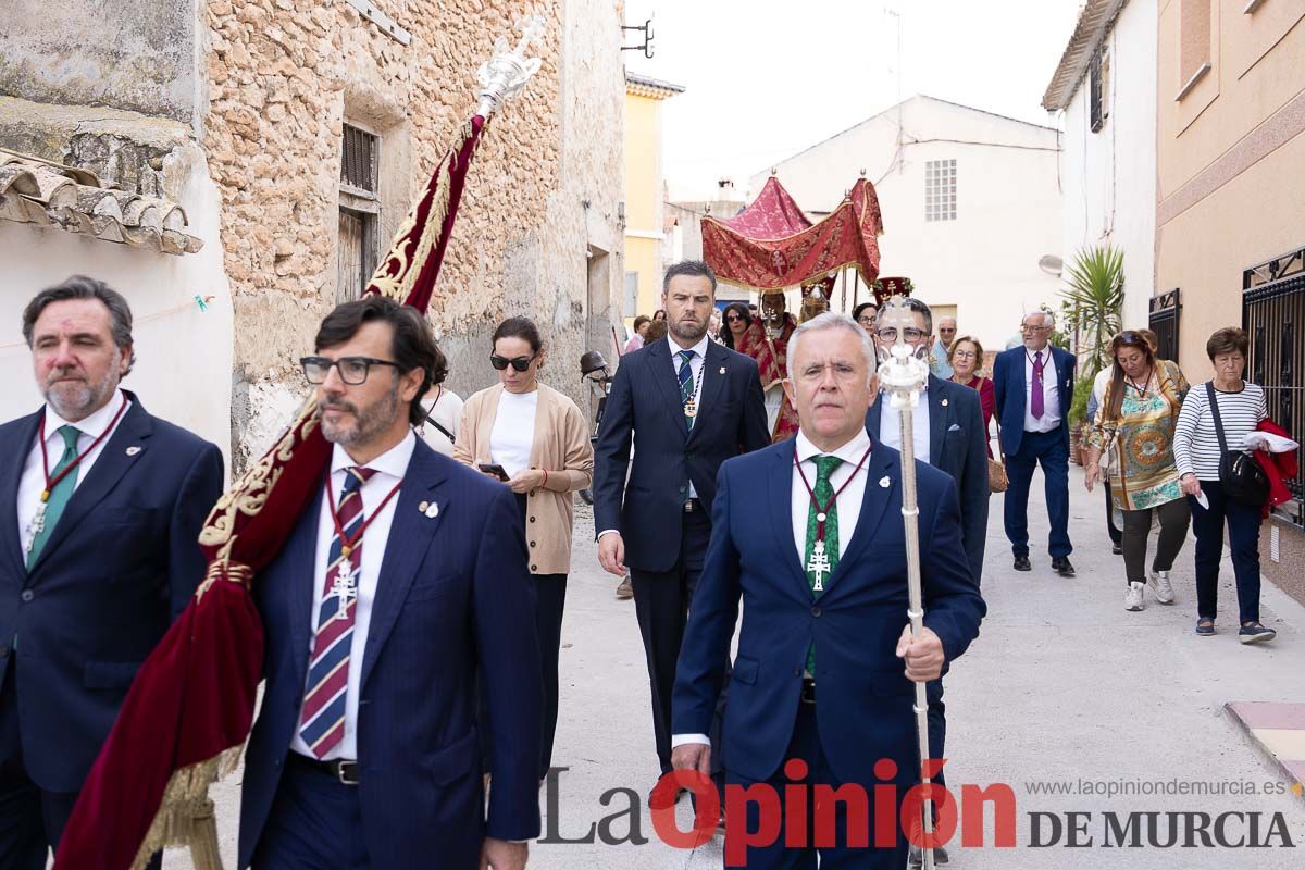 Visita de la Vera Cruz a las pedanías de Caravaca y Moratalla