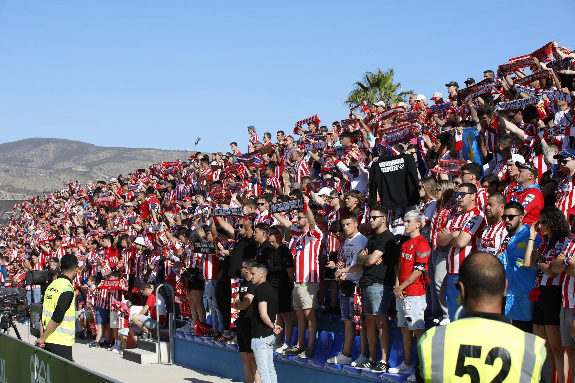 EN IMÁGENES: Así fue el partido entre el Eldense y el Sporting