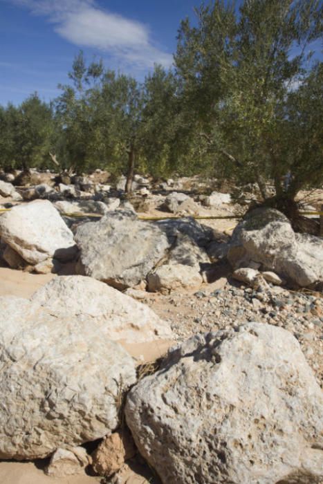 Abren el tramo afectado por las lluvias en la Font de la Figuera