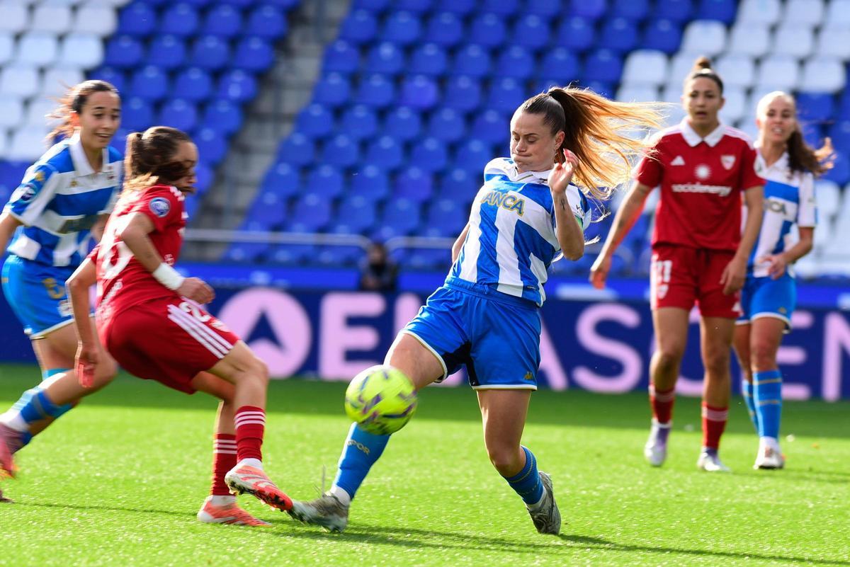 El Dépor Abanca - Sevilla, en imágenes