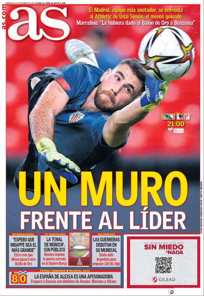 Las portadas de la prensa deportiva de hoy