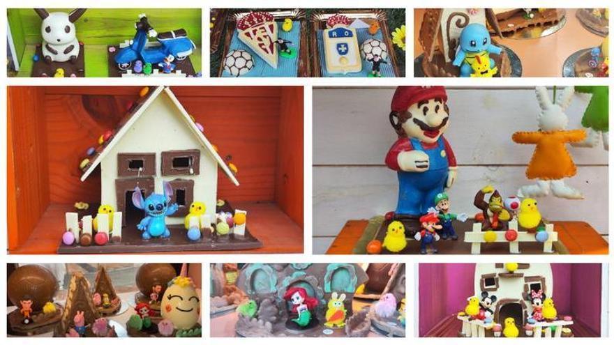 Figuras de chocolate clásicas y tendencias: así son las creaciones de Pascua de Grado